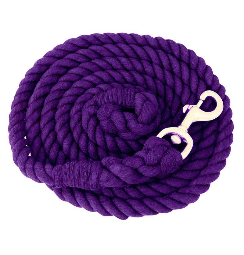 Cotton Lead Rope w/ BP Bolt Snap