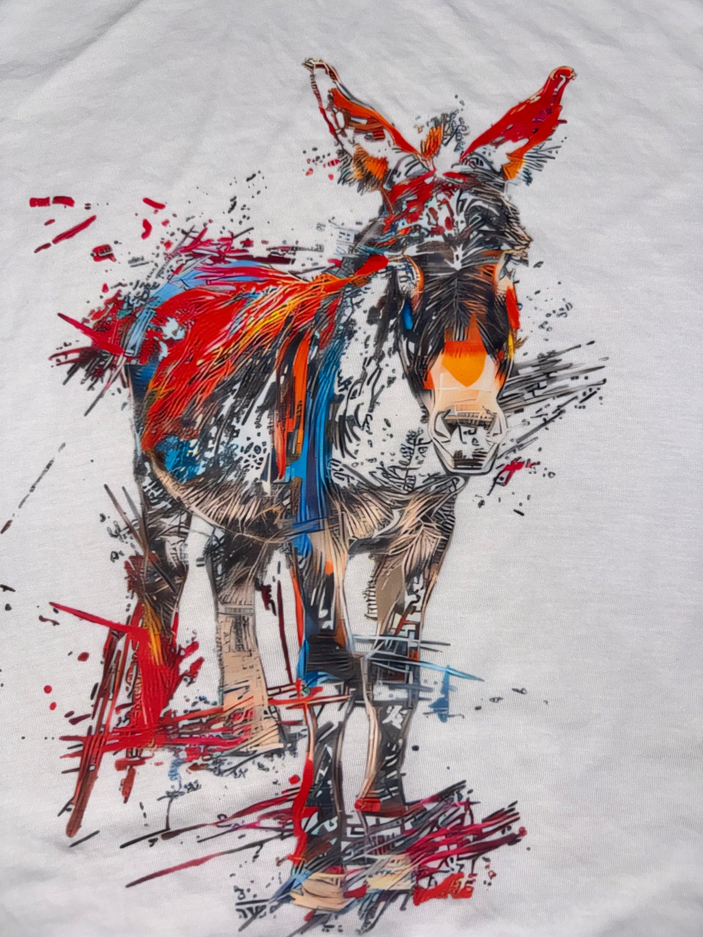 Colorful Donkey T-shirt