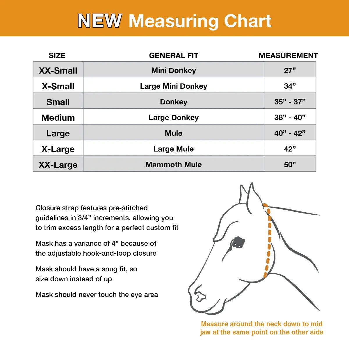 Cashel Crusader Fly Mask, Long Nose and Ears