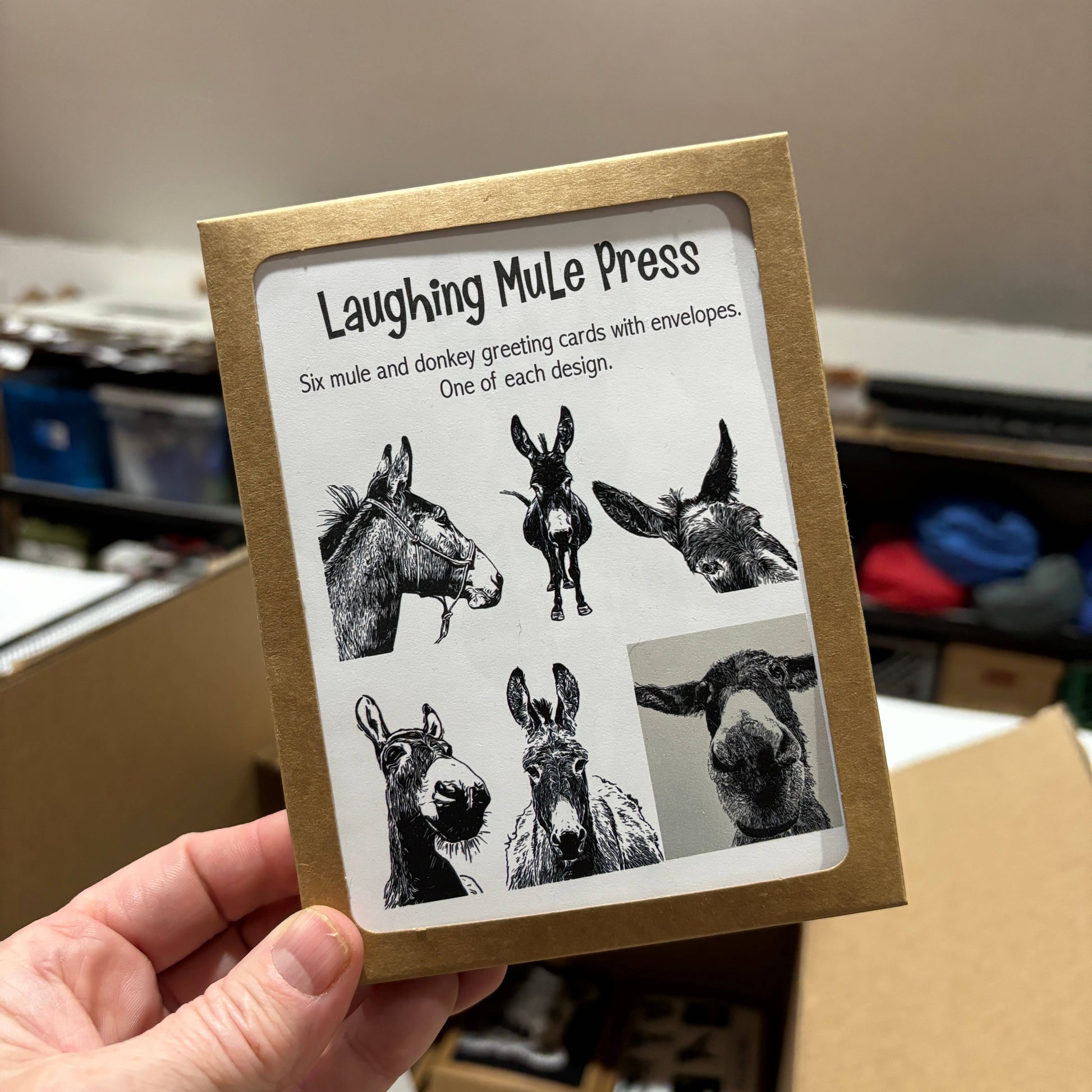 Laughing mule not cards collection