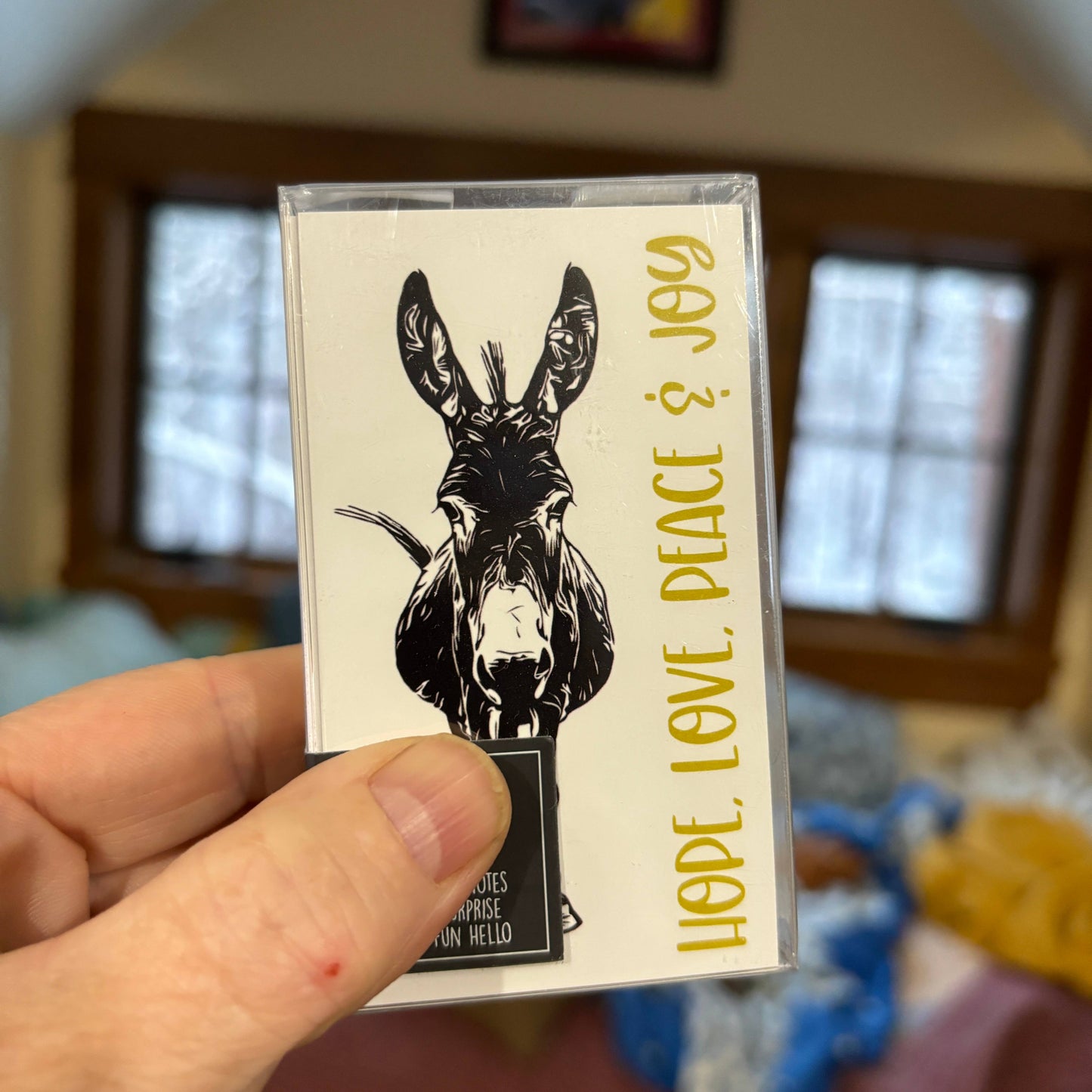 "Murphy" Donkey Holiday Mini Notes