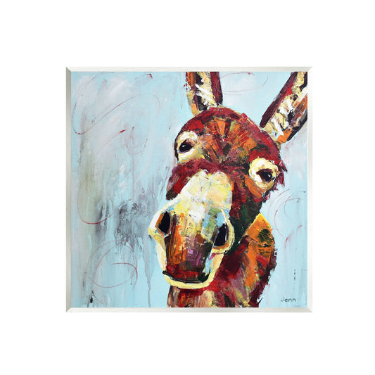 Donkey face plaque