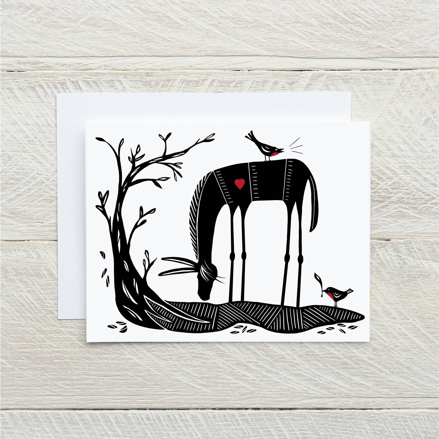Donkey art card- donkey love 1 - image 2