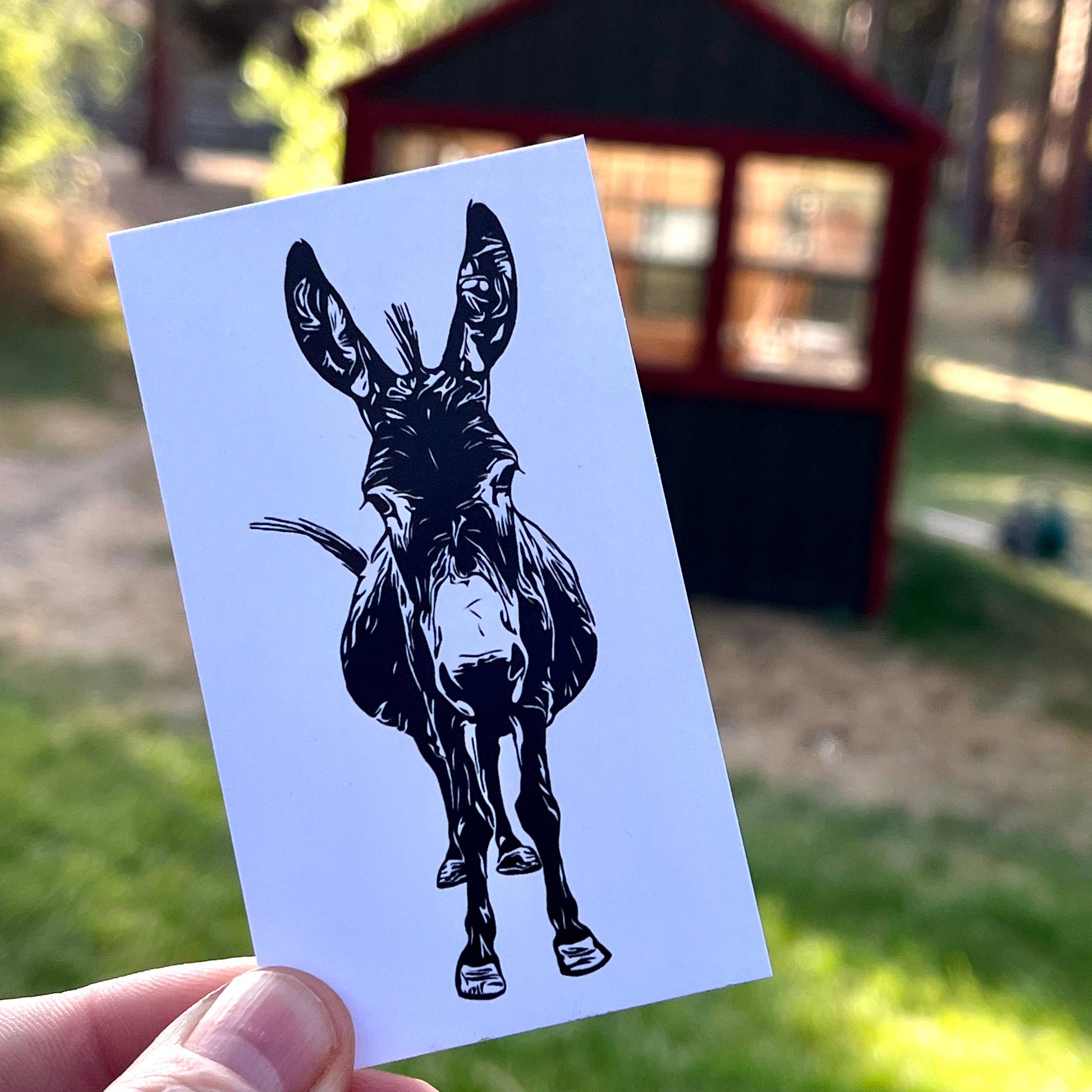 Murphy donkey mini note holding