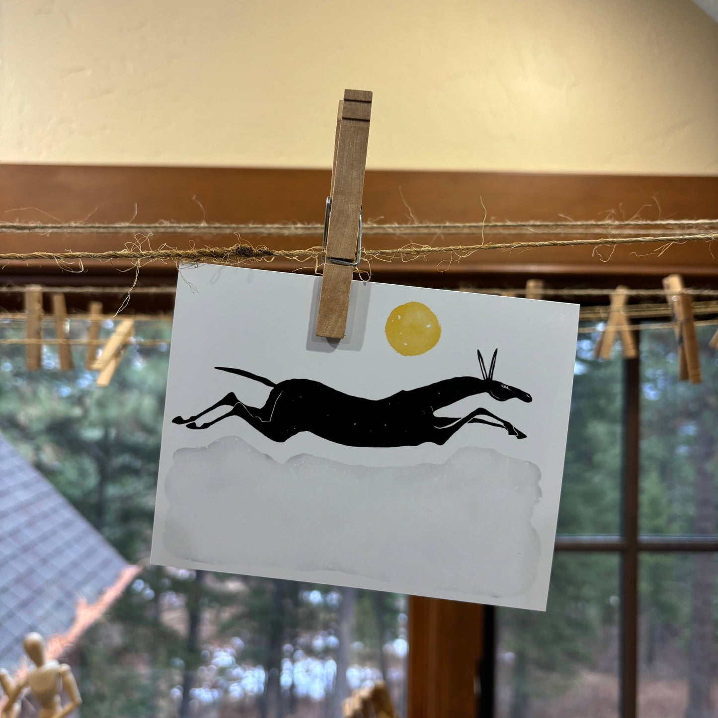 "Reach for your Dreams" Horse Notecard (Package of 6)