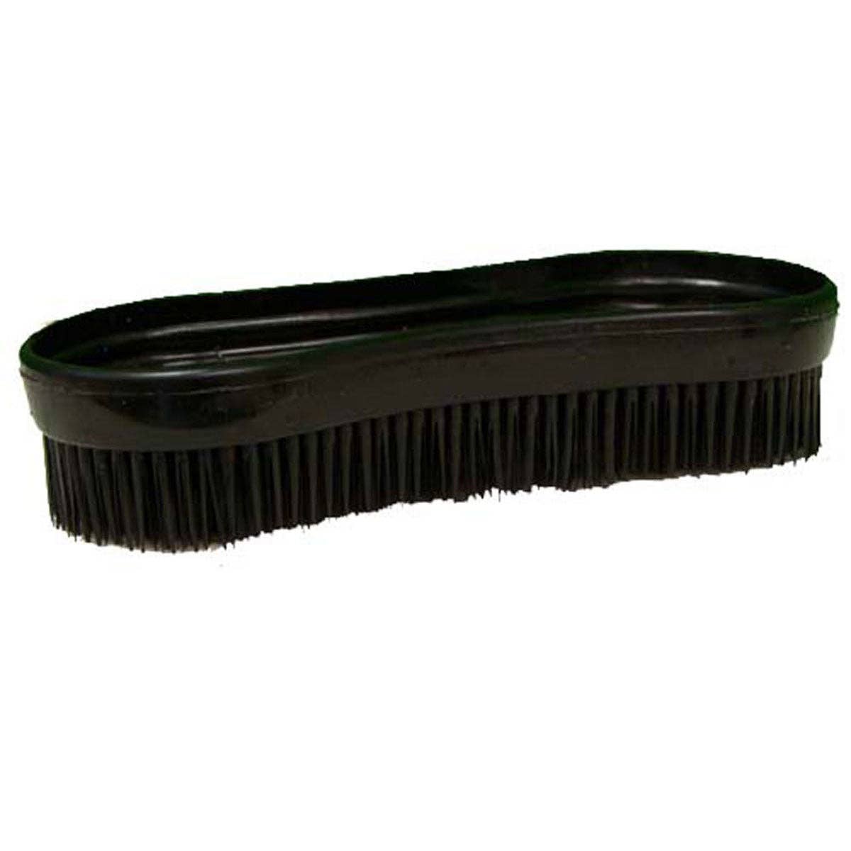 Plastic bristle grooming brush