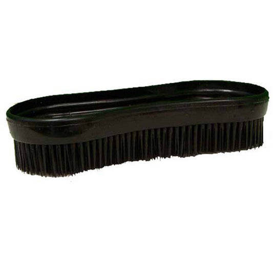 Plastic bristle grooming brush