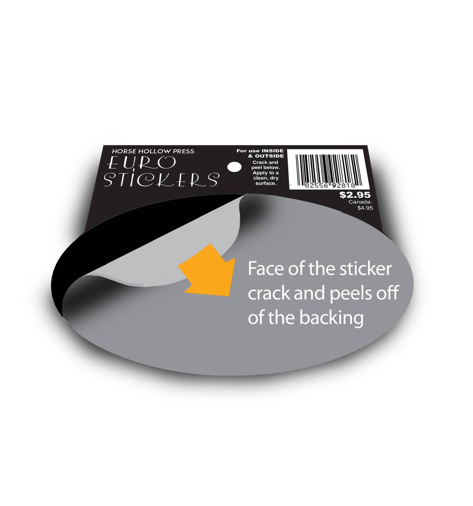 Donkey car sticker how to apply