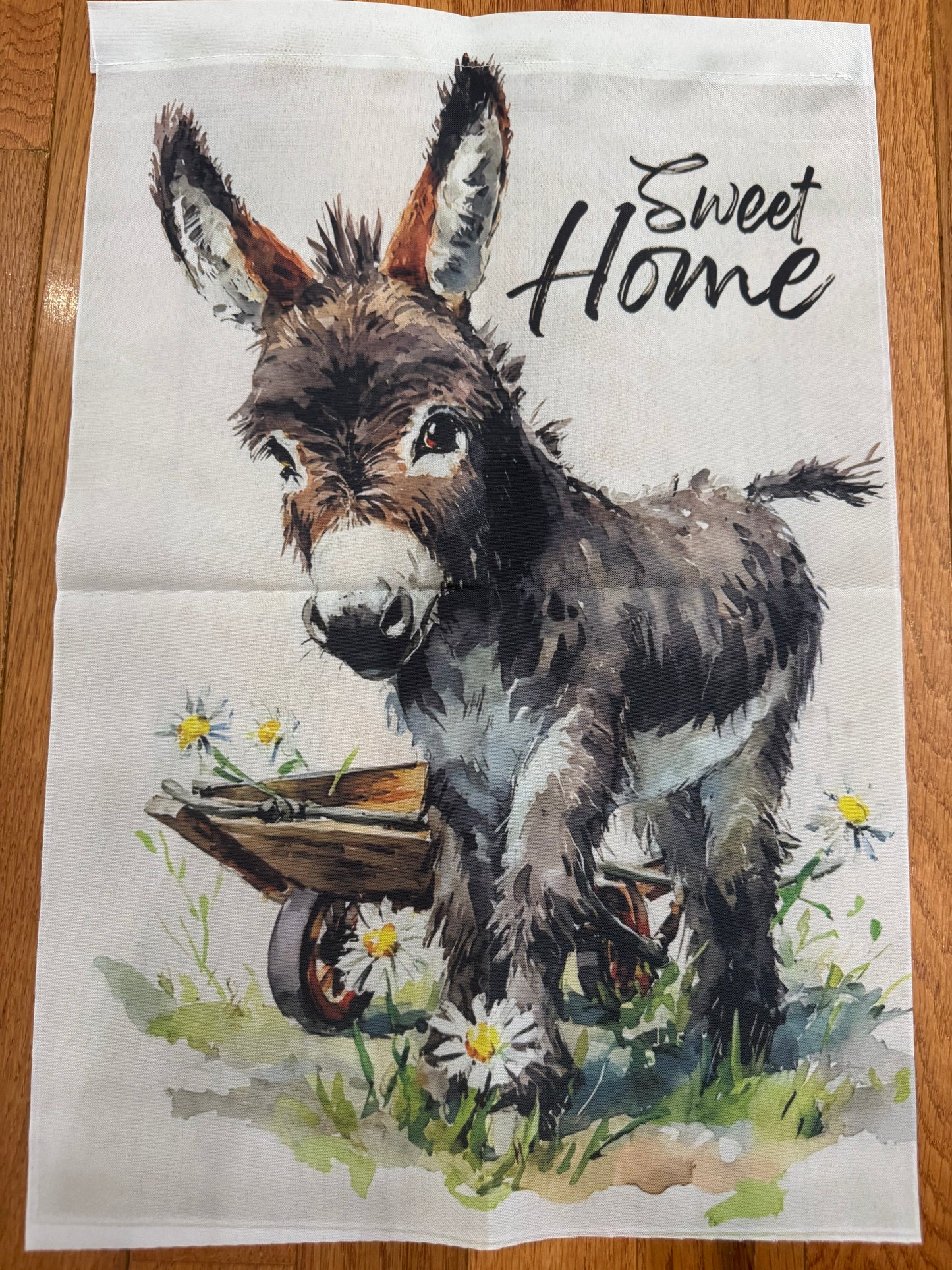 Donkey Garden Flag- Fabric