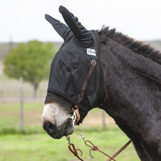 Cashel Quite Ride Mule / Donkey Fly Mask with Ears
