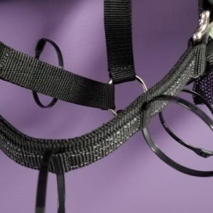 Thinline zip ties on halter