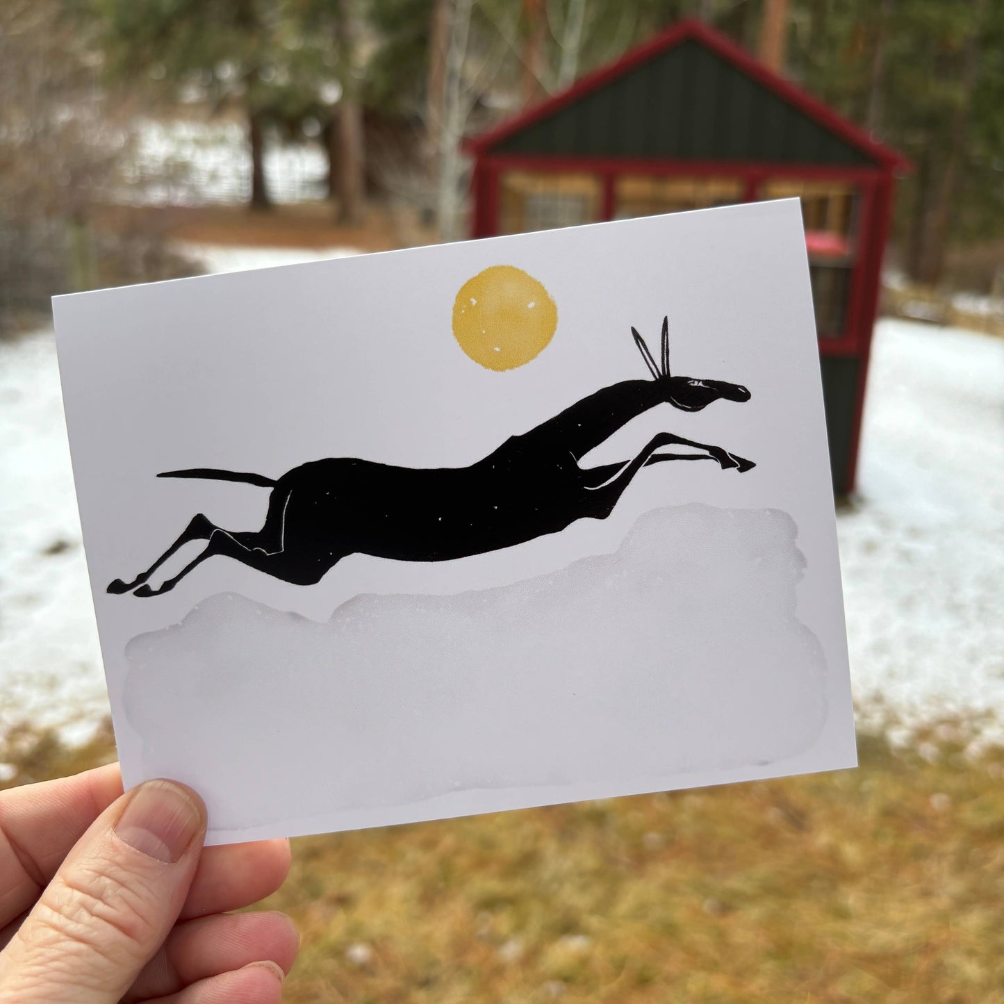 "Reach for your Dreams" Horse Notecard (Package of 6)
