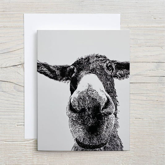 Maya donkey notecard front