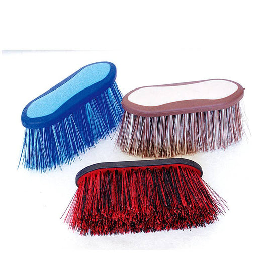 Tuffrider dandy flick brush - rubber handle