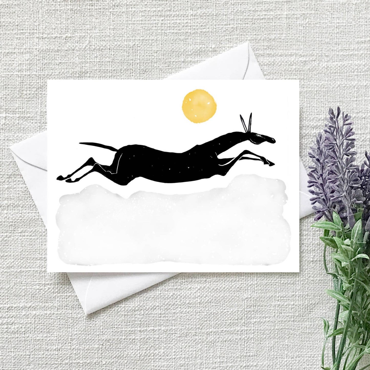 "Reach for your Dreams" Horse Notecard (Package of 6)