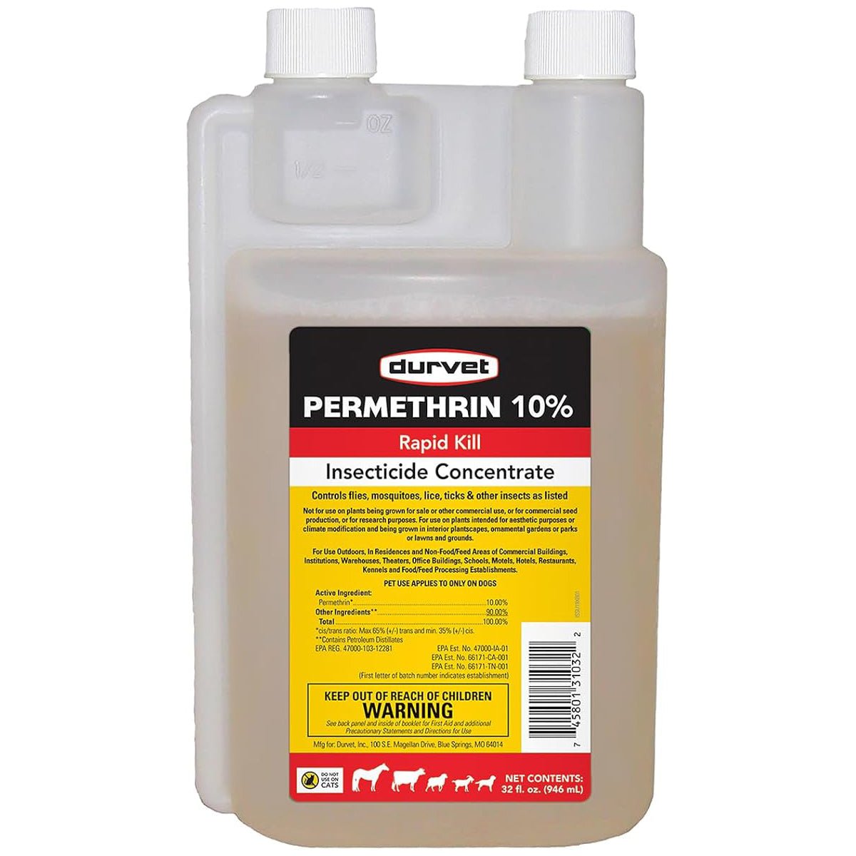 Permethrin 10% Livestock & Premise Fly Spray, EC Guy